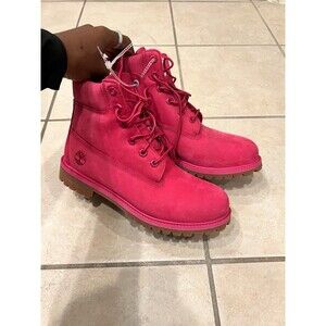 Pink 50th Anniversary 6 Inch Premium Timberland Boot